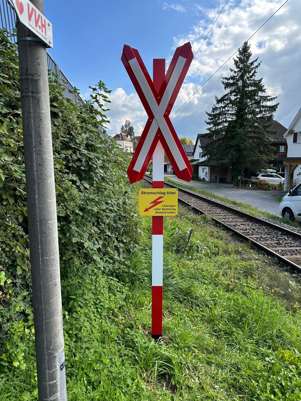 Andreaskreuz nach Renovation